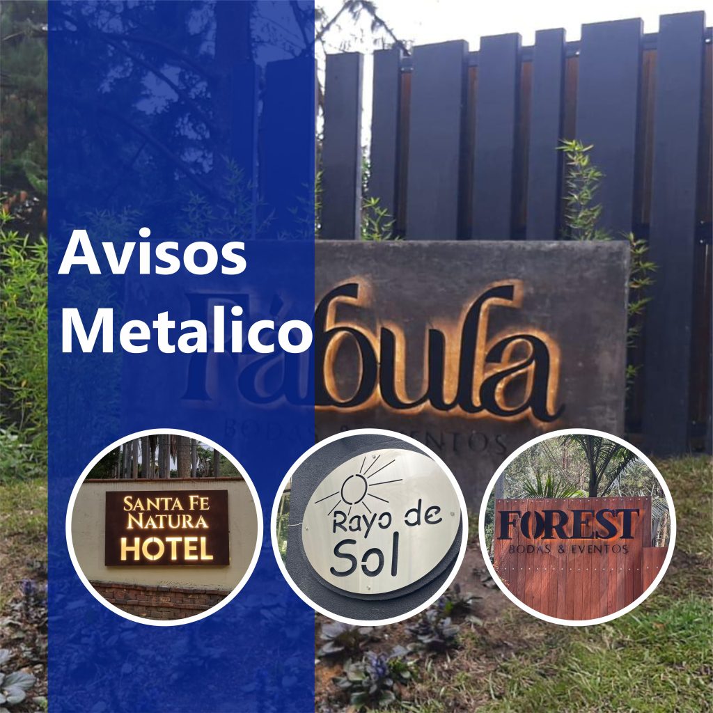 Avisos Metalicos