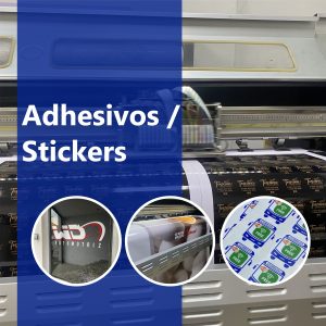 Impresión en Adhesivo Stickers